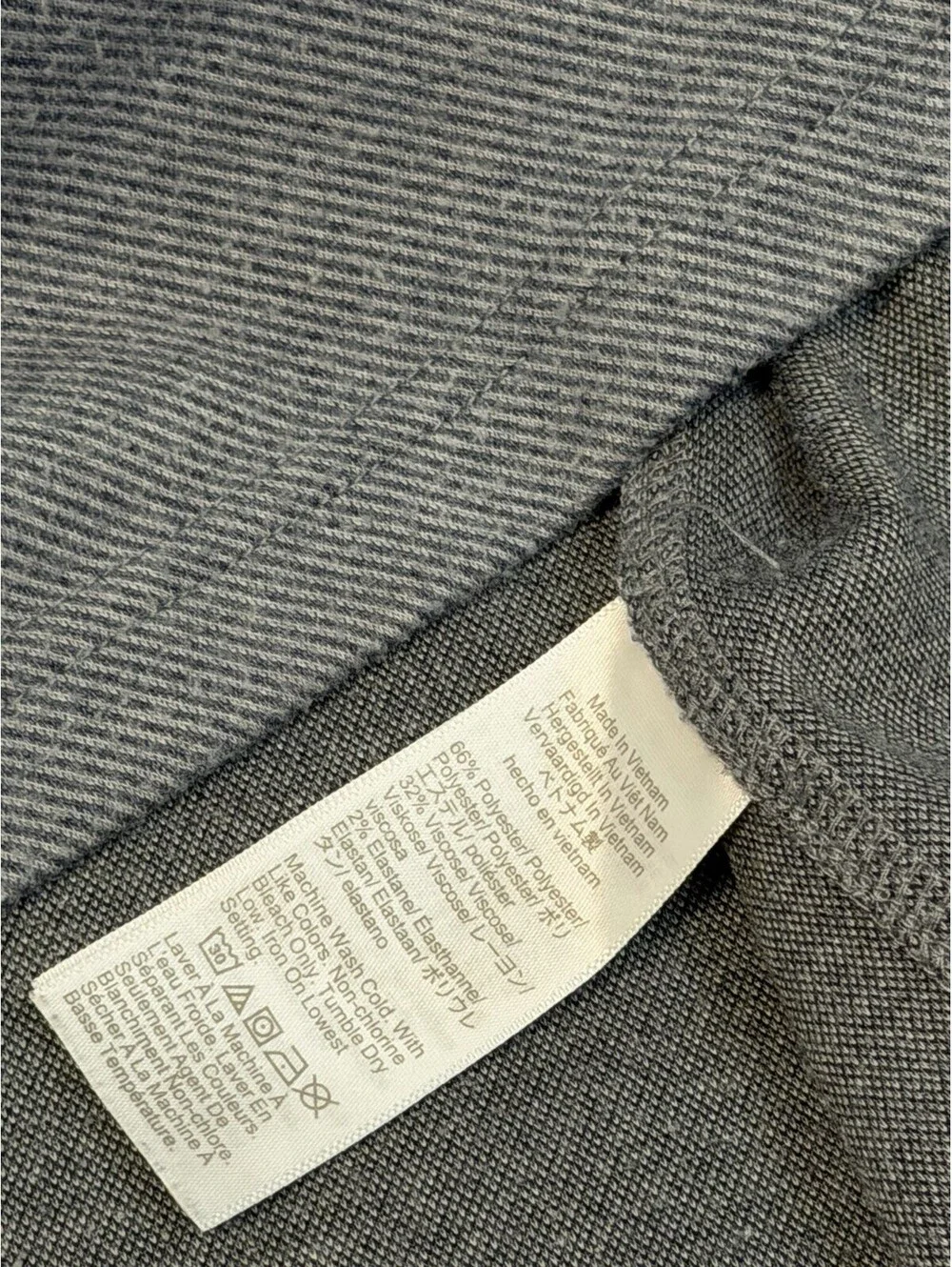 J.Crew Authentic Fleece Double-Knit 1/4 Zip Pullover Men’s M Gray BU377